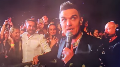 Robbie Williams Sydney concert 