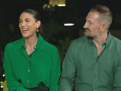 Stephanie Rice and Mark Lassey