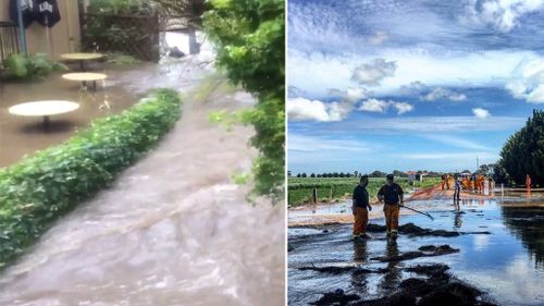 SES crews have responded to calls for help amid flooding in SA. (9NEWS)