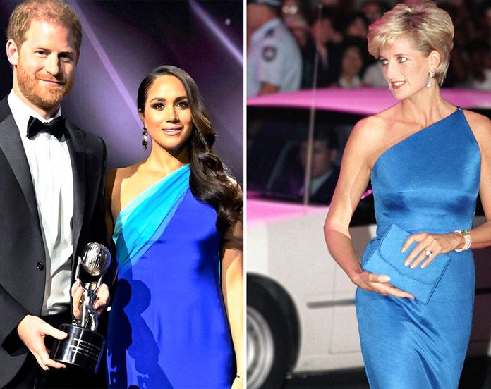 Meghan Markle and Princess Diana's similarities in photos