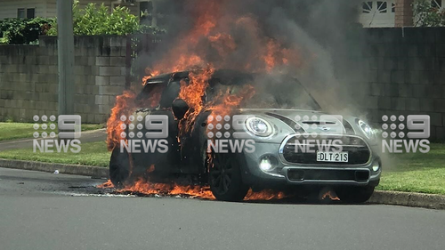 Brother of Bassam Hamzy shot dead and car found on fire in South Wentworthville.
