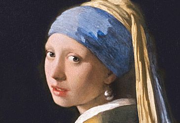 When did Johannes Vermeer complete Girl with a Pearl Earring?