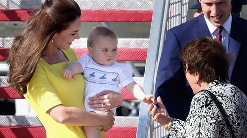 Sydney sunshine and cheers for royals