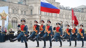 190510 Russia Victoria Parade 74th anniversary WWII end Europe pictures News World