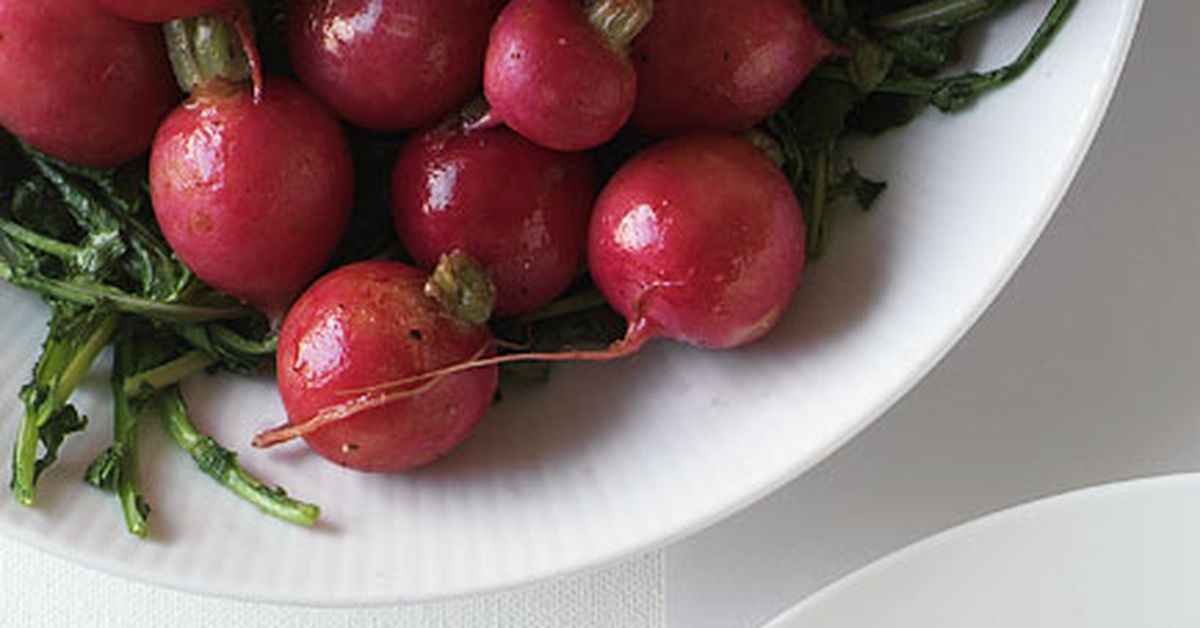 Glazed radishes - 9Kitchen