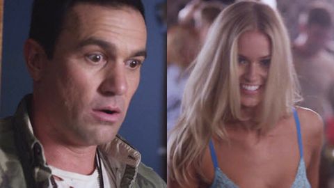 Miss Universe Australia Renae Ayris strips for Shannon Noll's new video