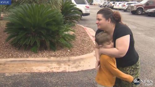Laura Swanson said she and Jack wanted to support the mosque. (Image: KVUE)