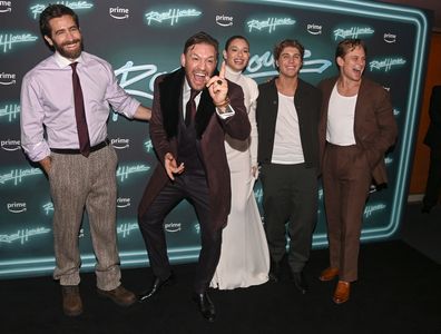 Jake Gyllenhaal, Conor McGregor, Daniela Melchior, Lukas Gage and Billy Magnussen