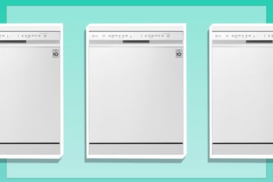 9PR: LG QuadWash White Dishwasher.