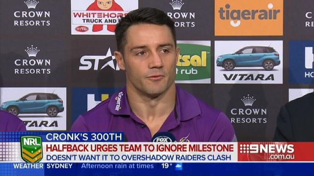 There's more on offer than milestone: Cronk