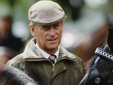 Prince Philip, Duke of Edinburgh at the Windsor Horse Show, UK, circa 1985.  (Photo by Tim Graham Photo Library via Getty Images)