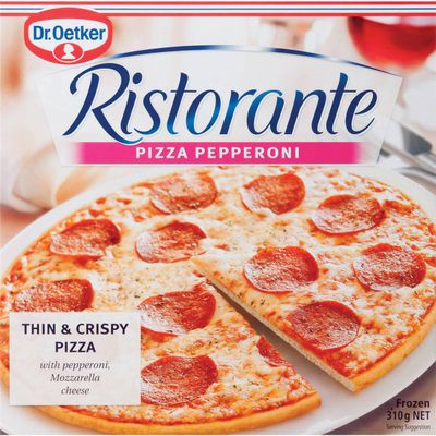 273 calories per 100g - Dr. Oetker Ristorante Pizza Peperoni 310g