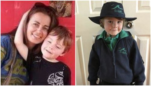 Joanne Finch, 41, appeared in court this morning charged with the murder of her son Brodie. (Facebook)