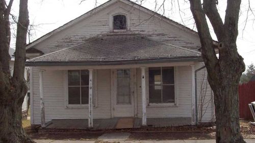 The home in Skidmore where Bobbie-Jo Stinnett was murdered.