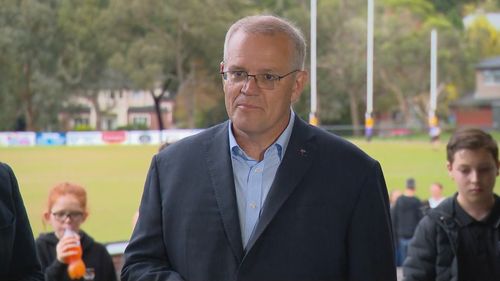 Scott Morrison announces funding for sports program for high school students in Melbourne.