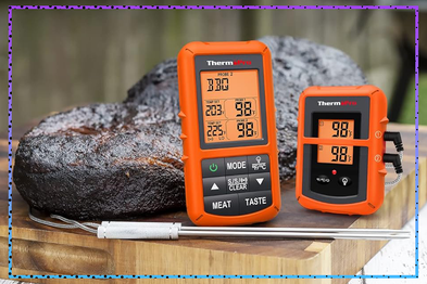 9PR: ThermoPro TP20 Wireless Remote Digital Cooking Food Meat Thermometer with Dual Probes