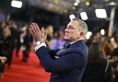 Daniel Craig attends the "Glass Onion: A Knives Out Mystery" European Premiere Closing Night Gala during the 66th BFI London Film Festival at The Royal Festival Hall on October 16, 2022 in London, England. 