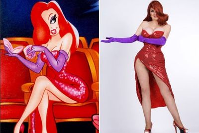 57-year-old great grandmother Annette Edwards, spent $16,000 on surgery to resemble the cartoon character Jessica Rabbit, from <i>Who Framed Roger Rabbit</i>. The transformation included a boob job, brow lift and $1000 worth of Botox injections.