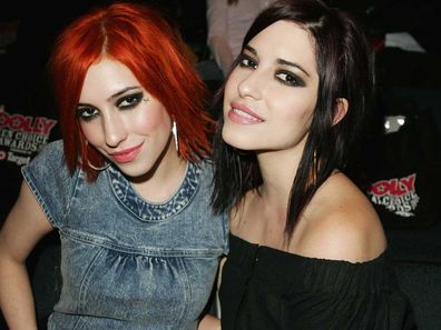 The Veronicas attend the Dolly Teen Choice awards in 2007.