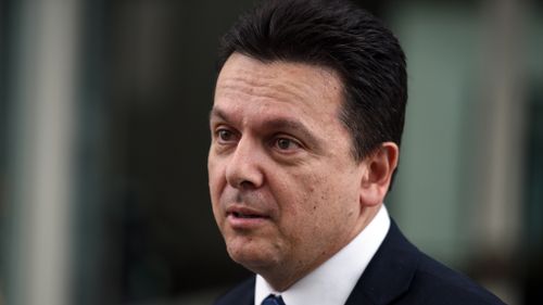 Nick Xenophon in Canberra today. (AAP)