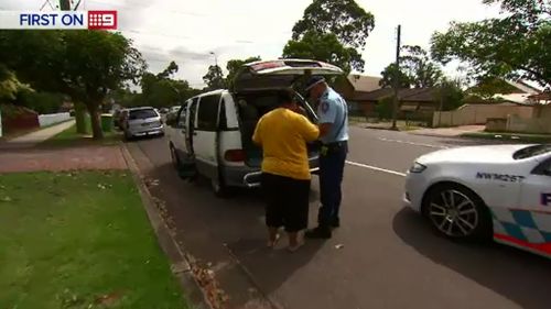 Police cracked down on road safety. (9NEWS)