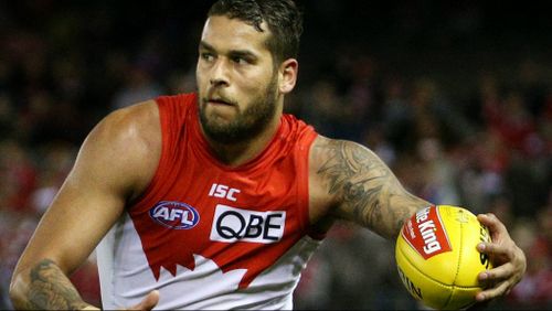 Lance Franklin. (AAP)