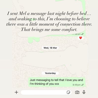 MAFS Jules Robinson and Cam Merchant pay tribute to Mel Schilling after her passing