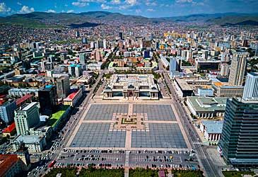 Which city is the capital and largest city in Mongolia?