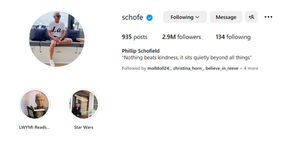 Phillip Schofield Instagram