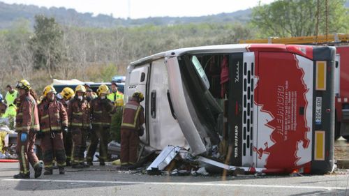 Spain bus crash includes students from six countries 