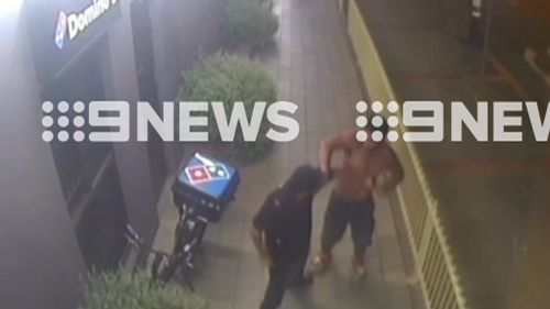 The man allegedly demanded pizza. (9NEWS)