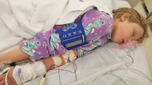 Andrew Humphreys said "due to the delay in her diagnosis" Paige, now aged 10, has never been a suitable candidate for life saving surgery in Australia. (Supplied)