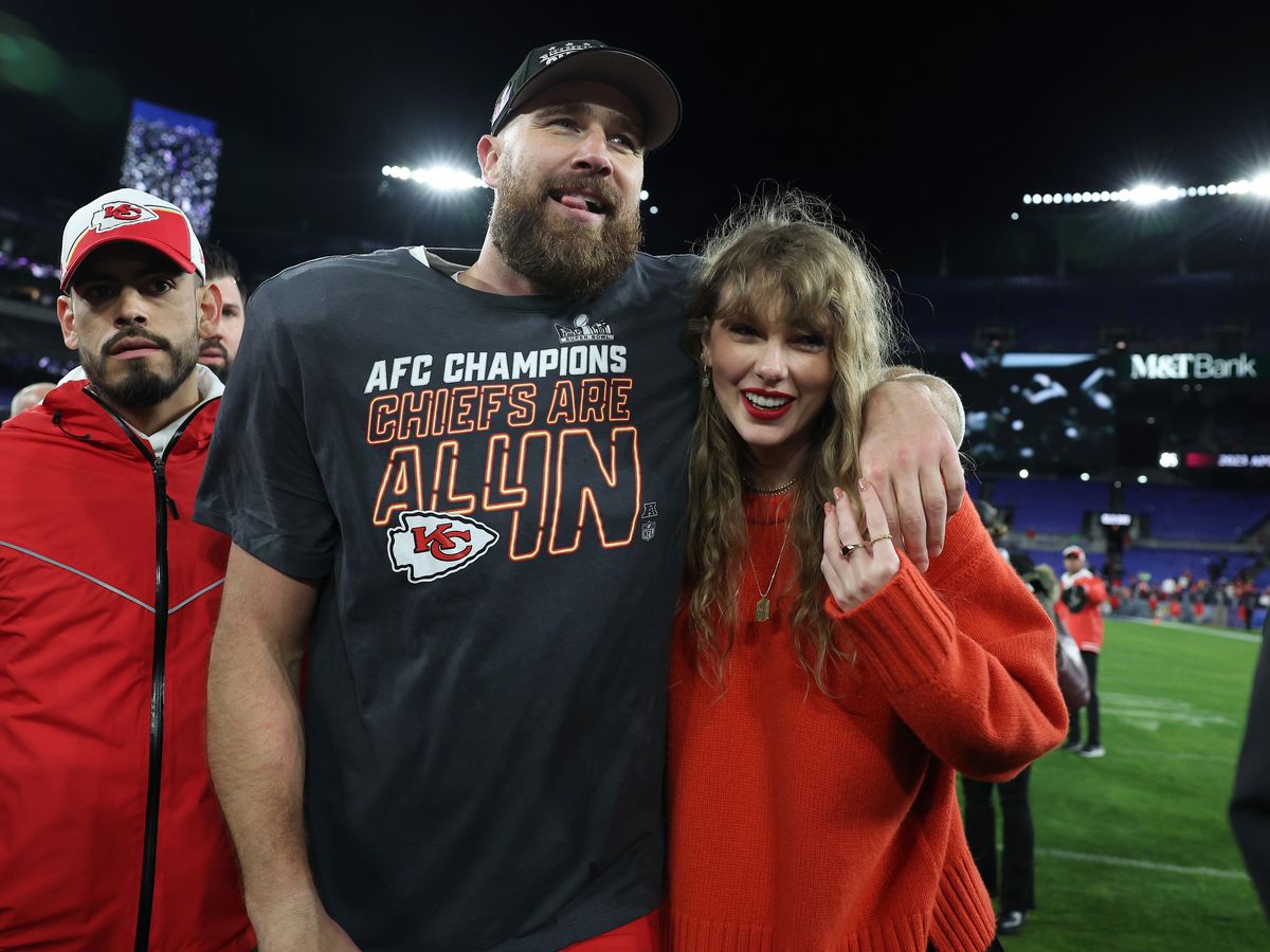 Super Bowl: Taylor Swift targeted by right-wing media after Kansas City  Chiefs Travic Kelce advances