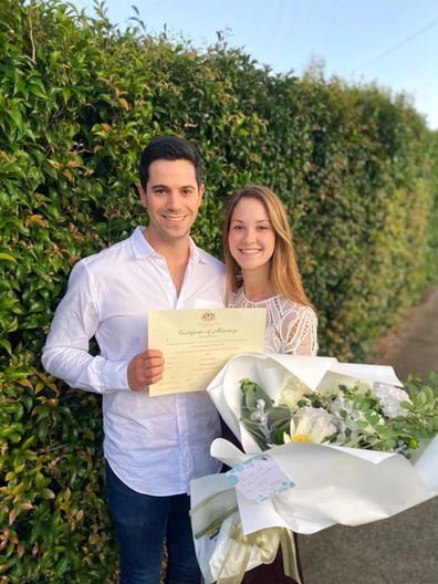 Pour le couple de Sydney Britt Nabarro et Josh Bloom, la danse a été un facteur clé pour repousser la date de leur mariage.