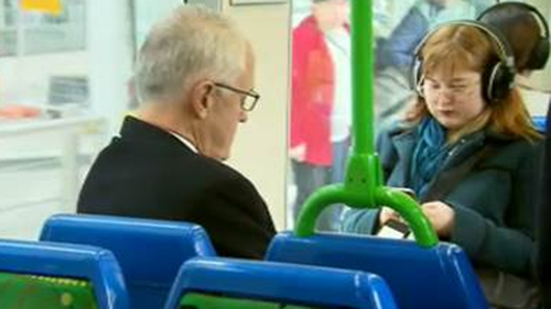 This woman's reaction to Malcolm Turnbull on a tram says it all 