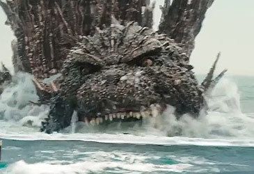 Godzilla was purportedly hibernating in which ocean?
