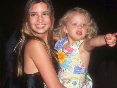 Ivanka Trump with younger sister Tiffany