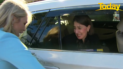 Ms Berejiklian lit up when she saw the Cheds.