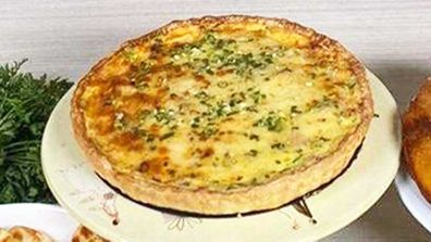 Jane de Graaff's retro 70's cheese quiche