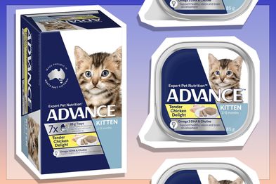 9PR: Advance Kitten Tender Chicken Food Pack, 7 Pack