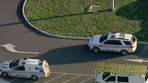 Emergency services at the scene. (9NEWS)