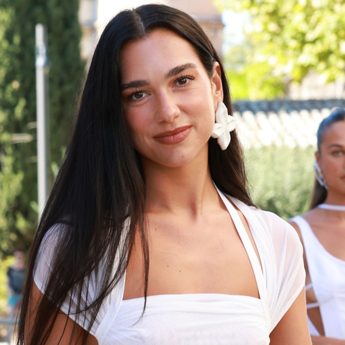 Dua Lipa shares why she wore a sheer white dress to the wedding of Simon  Porte Jacquemus and Marco Maestri in 2022 - 9Celebrity