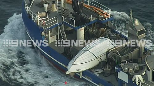 Recherche en mer à Port Lincoln, Australie du Sud, photos exclusives