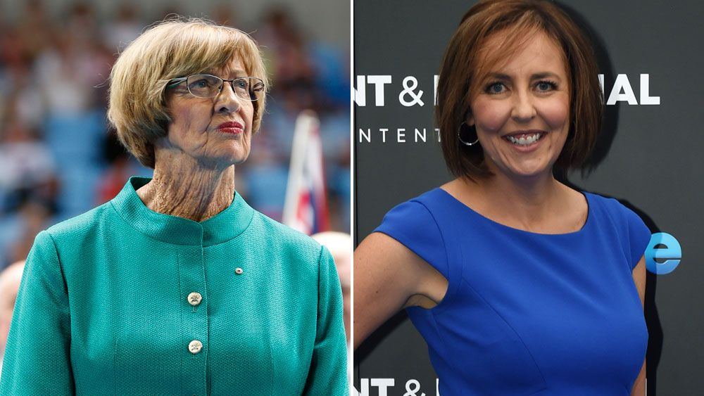 Margaret Court and Liz Ellis share drastically different views on same-sex marriage. (AAP)