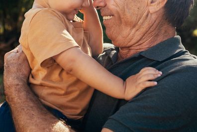 Grandparents with Grandchild