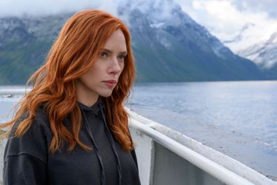 Scarlett Johansson stars in Black Widow.