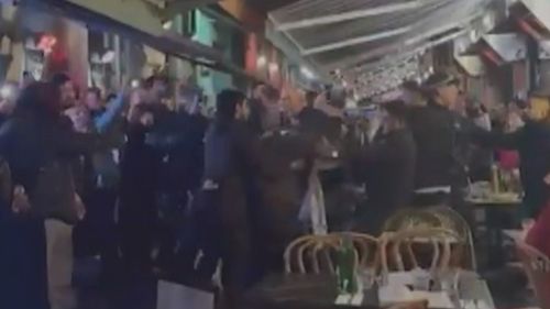 Israeli restaurant was also targeted 