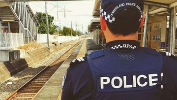 At least eight people were assaulted on a train in Brisbane yesterday.