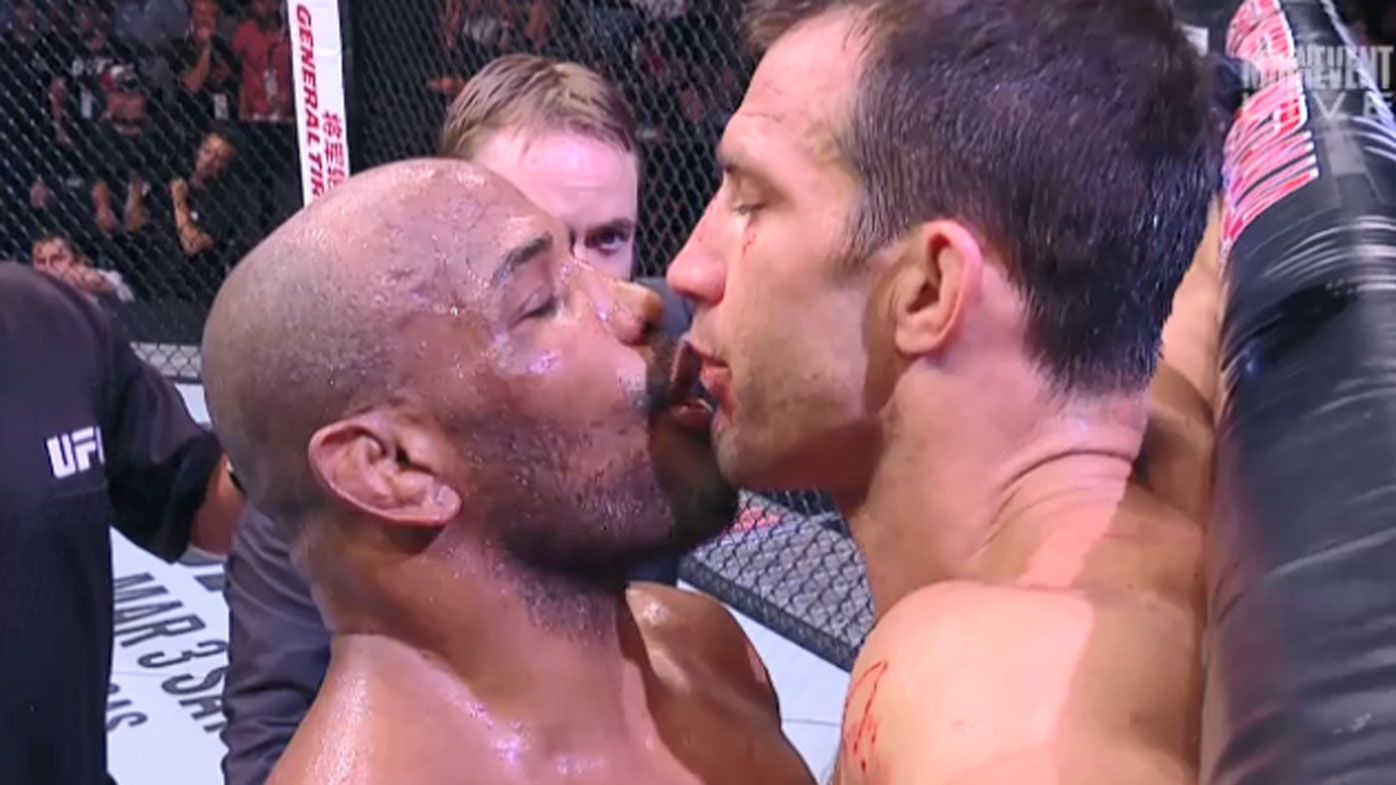 Michael Bisping slams UFC for not preventing Romero kissing Rockhold