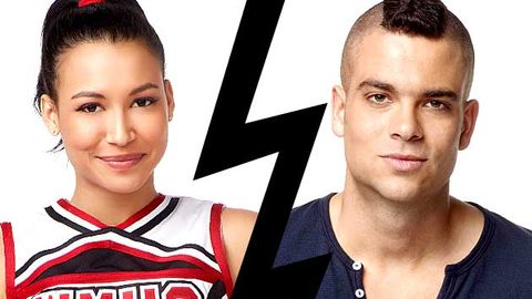 Glee stars embroiled in (fake) car-scratching feud